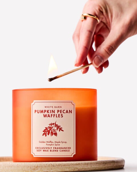 Pumpkin Pecan Waffles 3-Wick Candle