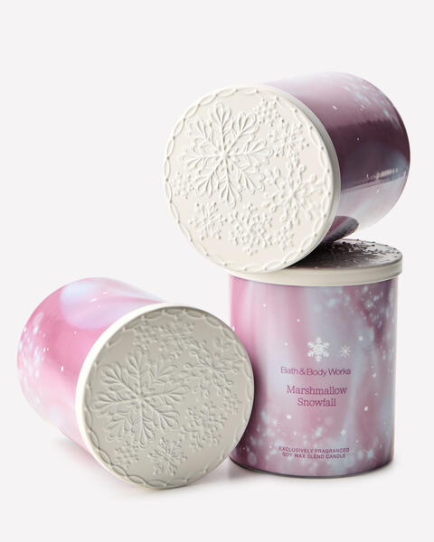 Marshmallow Snowfall Single Wick Candle