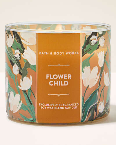 Flowerchild 3-Wick Candle