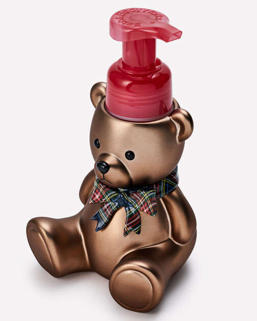 Festive Teddy Bear Gentle & Clean Foaming Hand Soap Dispenser