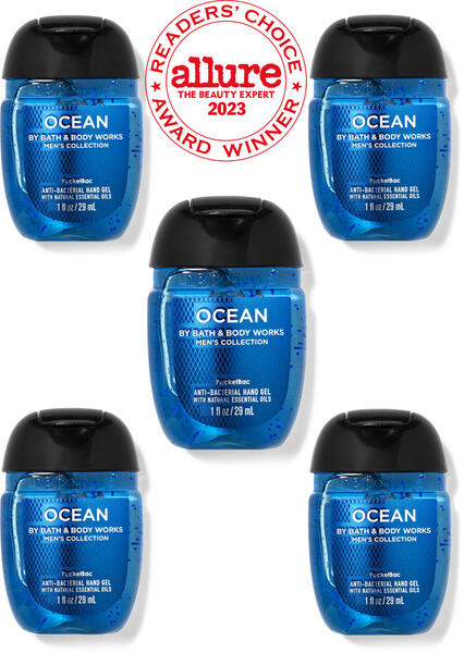 Ocean PocketBac Hand Sanitizers, 5-Pack