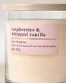 Raspberries & Whipped Vanilla Single Wick Candle