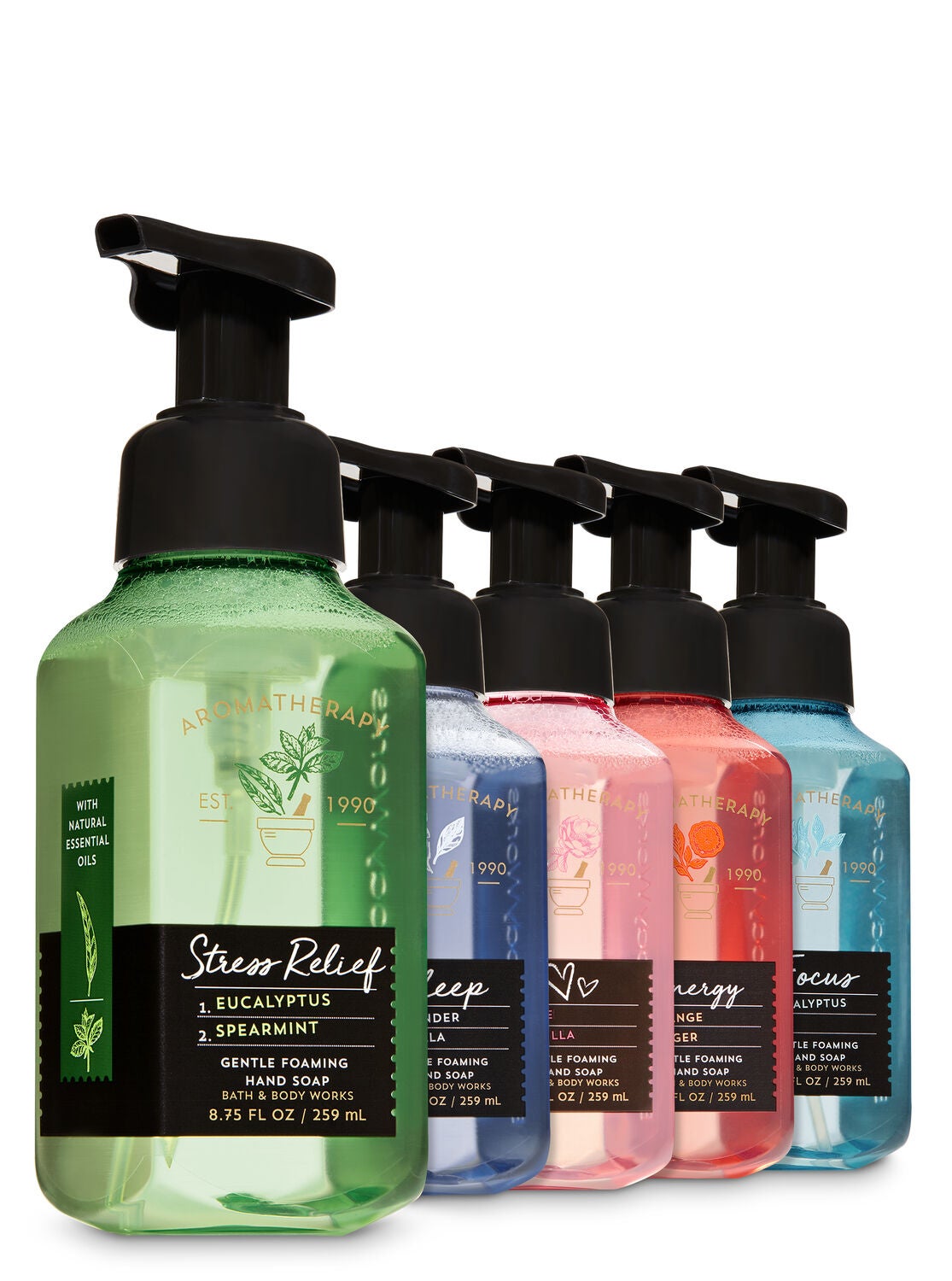Aromatherapy Aromatherapy Gentle Foaming Hand Soap, 5-Pack - Bath And Body Works