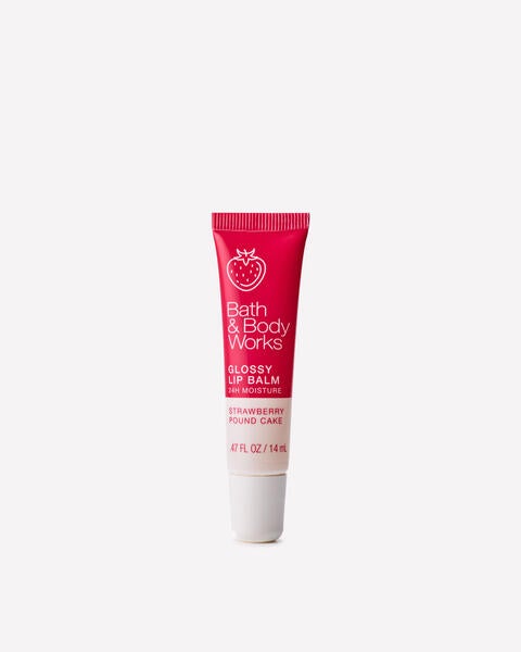 Strawberry Pound Cake Glossy Lip Balm