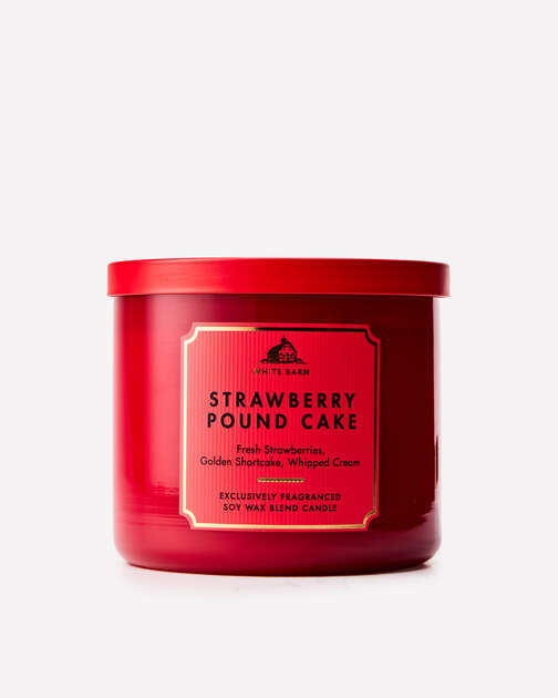 Strawberry Pound Cake 3-Wick Candle
