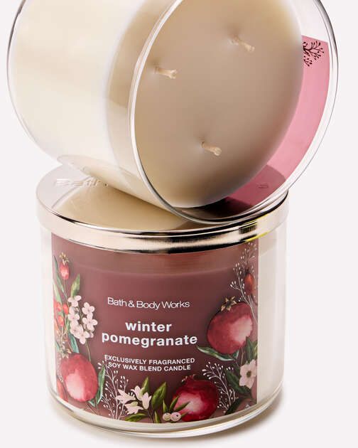 Winter Pomegranate 3-Wick Candle