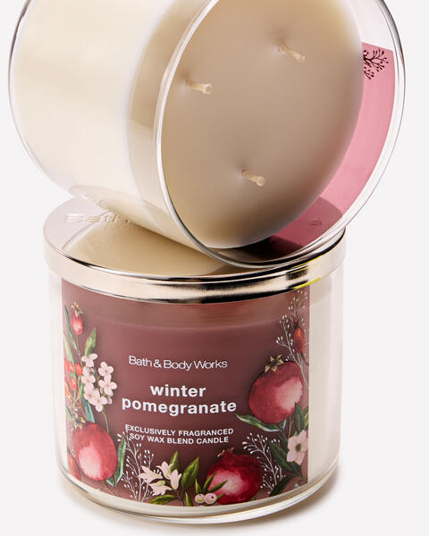 Winter Pomegranate 3-Wick Candle
