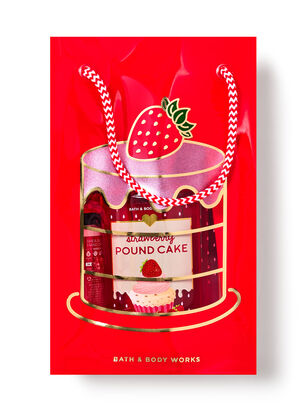 Strawberry Pound Cake Gift Bag Set