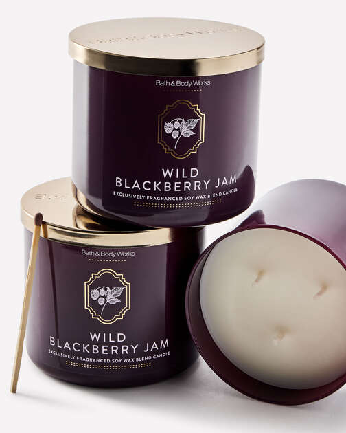 Wild Blackberry Jam 3-Wick Candle