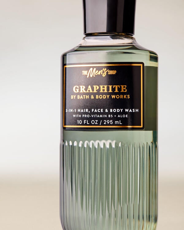Graphite 3-in-1 Hair, Face & Body Wash