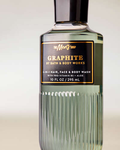 Graphite 3-in-1 Hair, Face & Body Wash