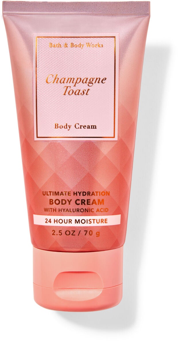 champagne toast travel size lotion