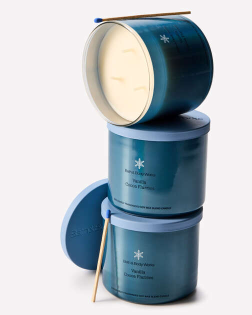 Vanilla Cocoa Flurries 3-Wick Candle