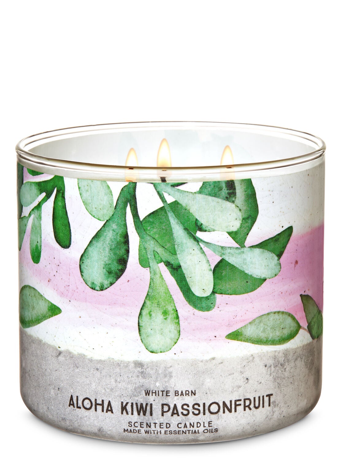 Aloha Kiwi Passionfruit 3-Wick Candle - Bath And Body Works
