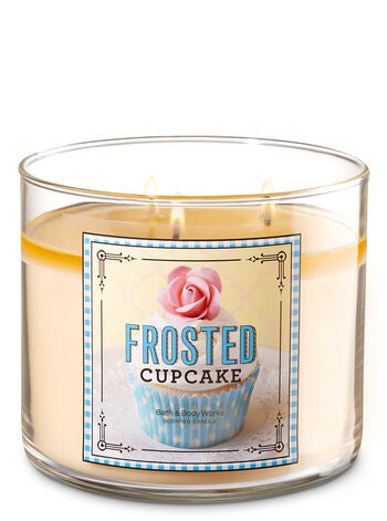 FROSTED CUPCAKE 3-Wick Candles
