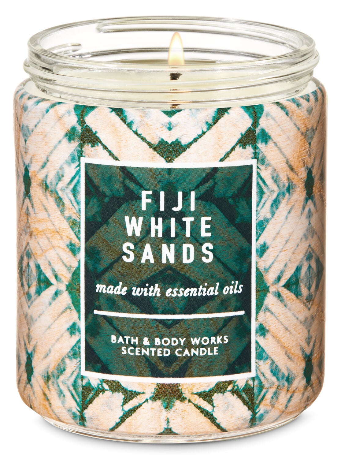 Fiji White Sands Single Wick Candle
