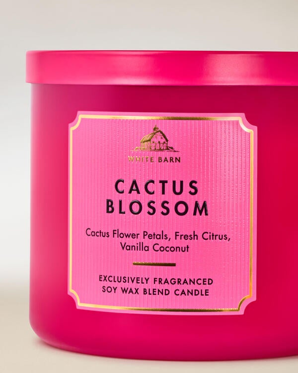 Cactus Blossom 3-Wick Candle