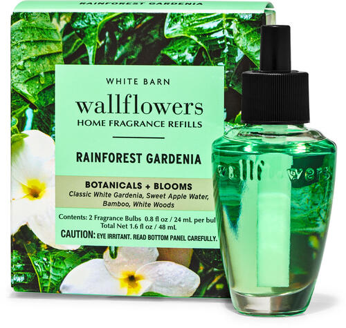 White Barn Rose Water and Ivy & Mahogany Teakwood Wallflower refill