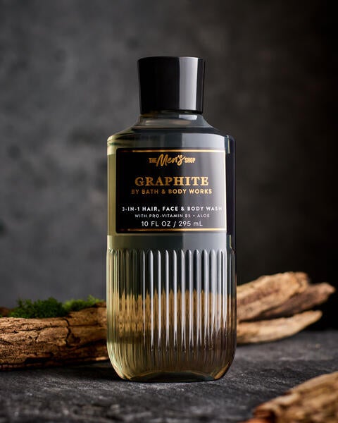 Graphite 3-in-1 Hair, Face & Body Wash