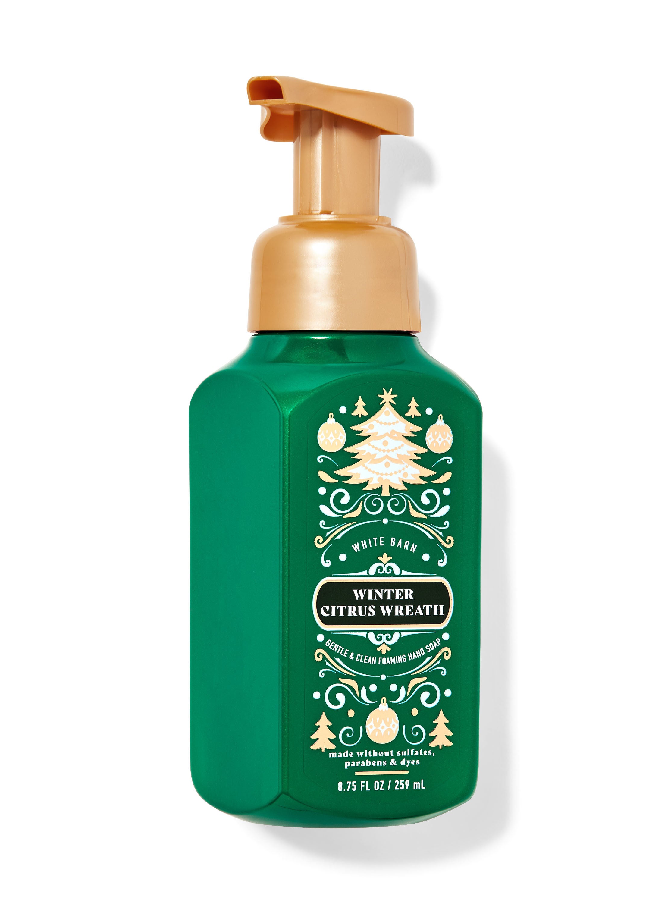 Winter Citrus Wreath Gentle & Clean Foaming Hand Soap