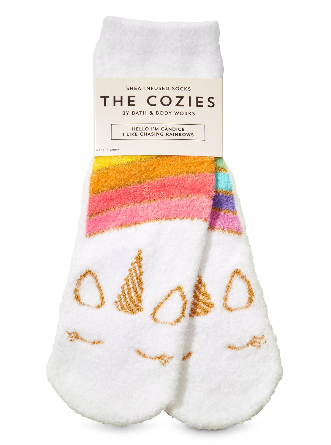 Candice the Unicorn Shea-Infused Socks - Bath And Body Works