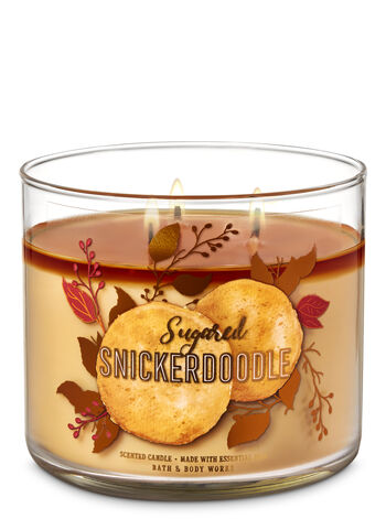 Sugared Snickledoodle 3-wick candle