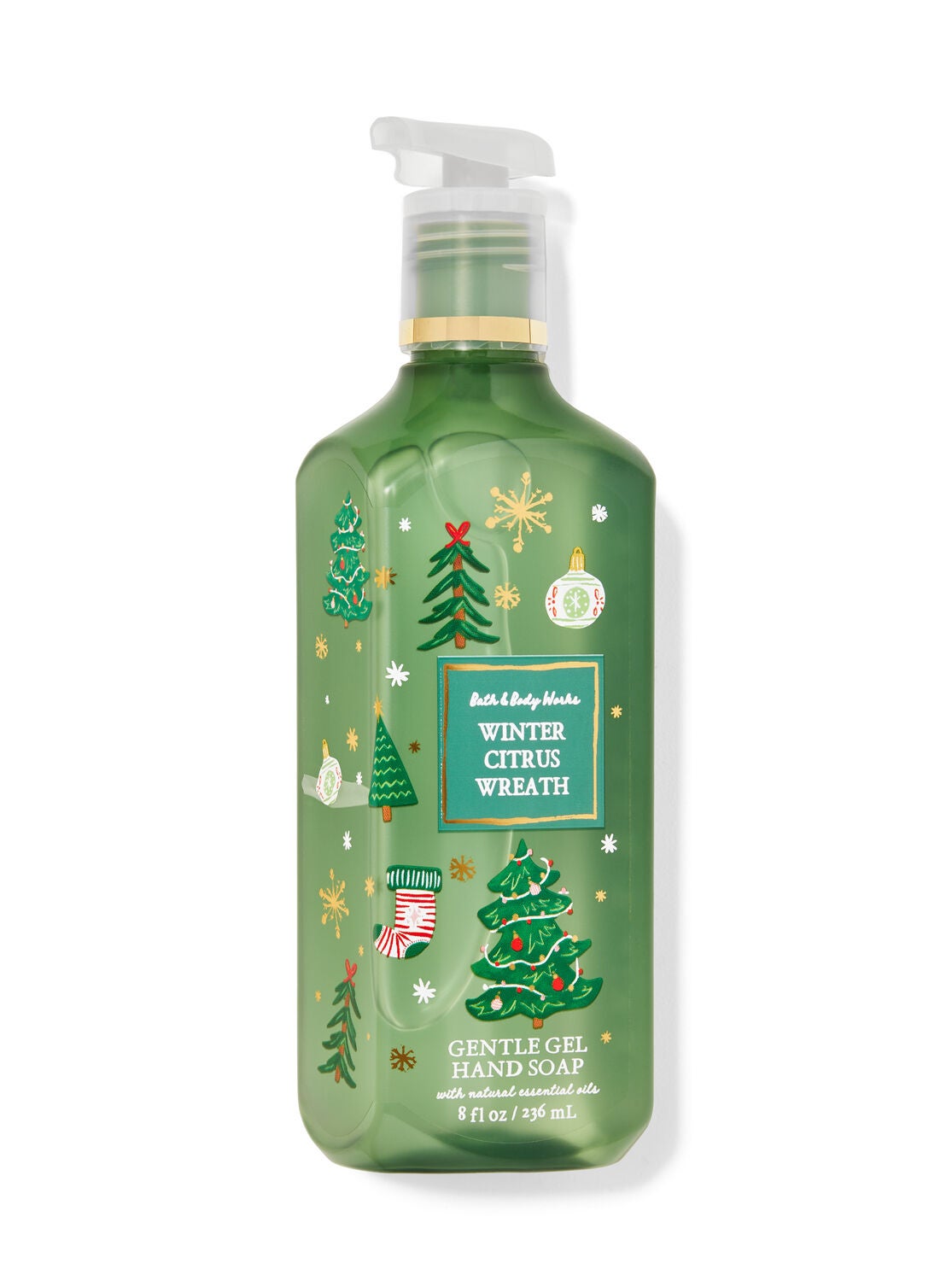 Winter Citrus Wreath Gentle Gel Hand Soap