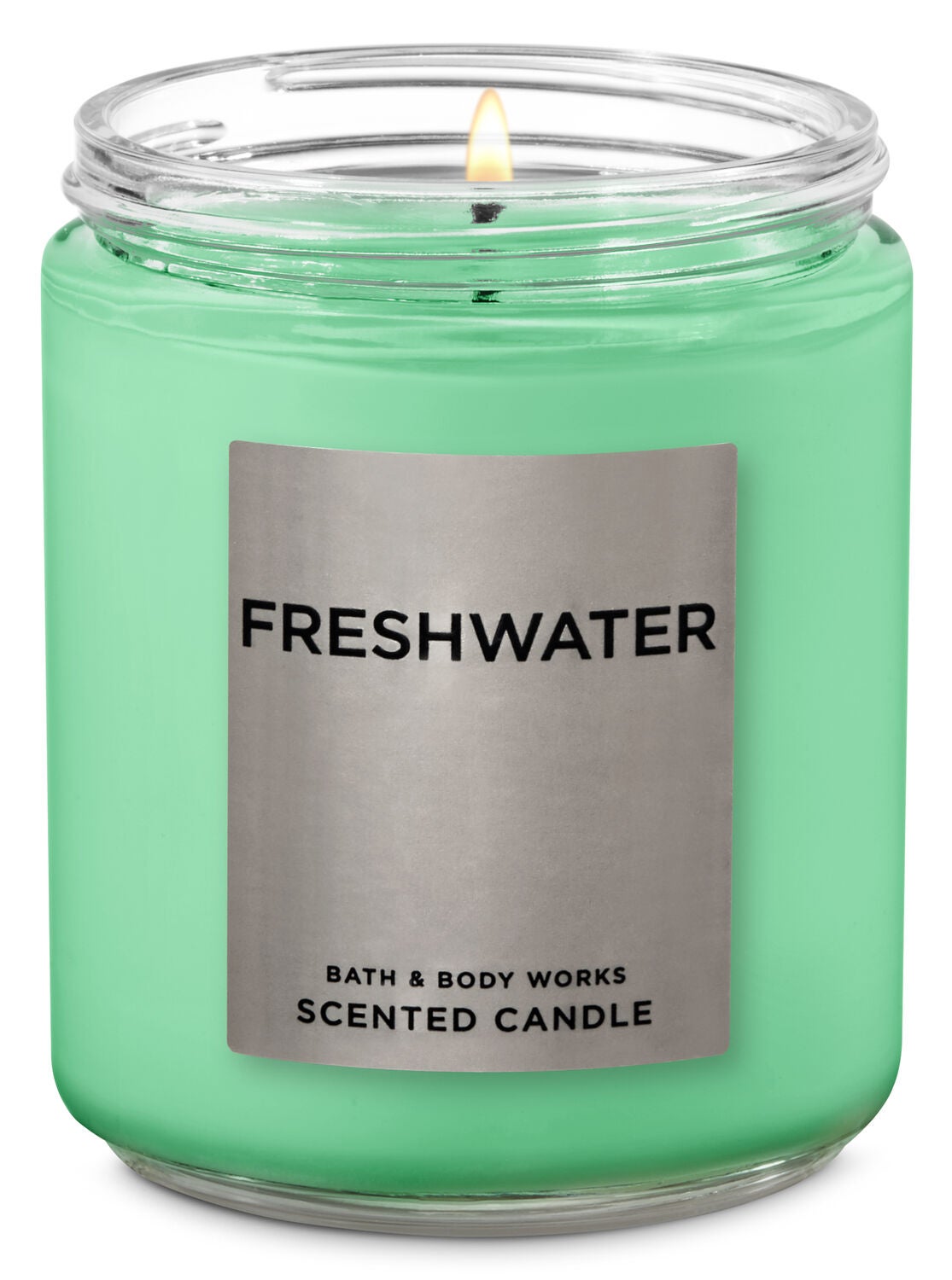 Freshwater Single Wick Candle - Bath And Body Works