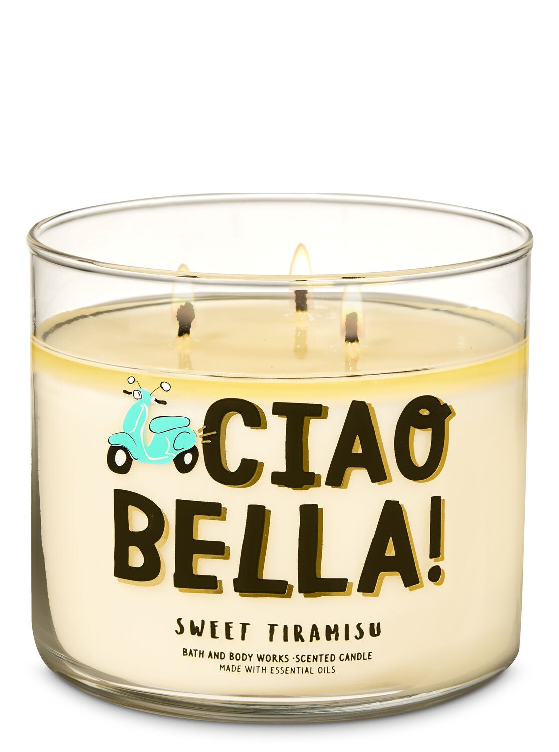 Sweet Tiramisu 3-Wick Candle - Bath And Body Works