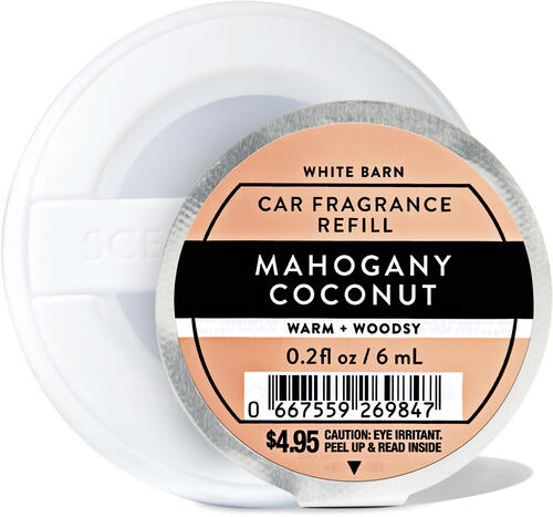 Mahogany Coconut Car Fragrance Refill