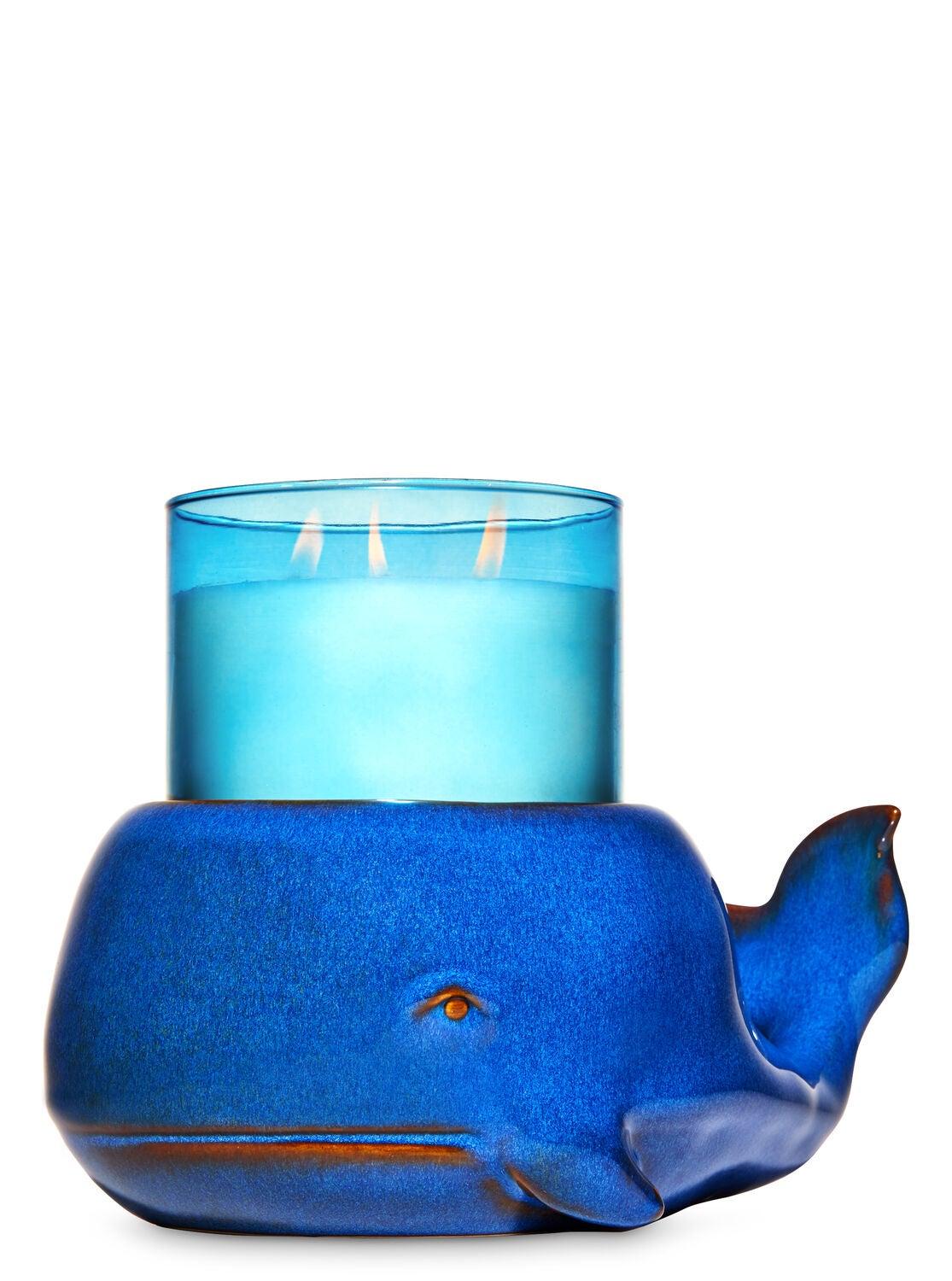 Ceramic Whale 3-Wick Candle Holder - Bath And Body Works