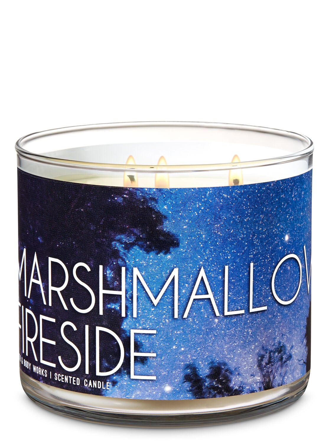 Marshmallow Fireside 3-Wick Candle - Bath And Body Works