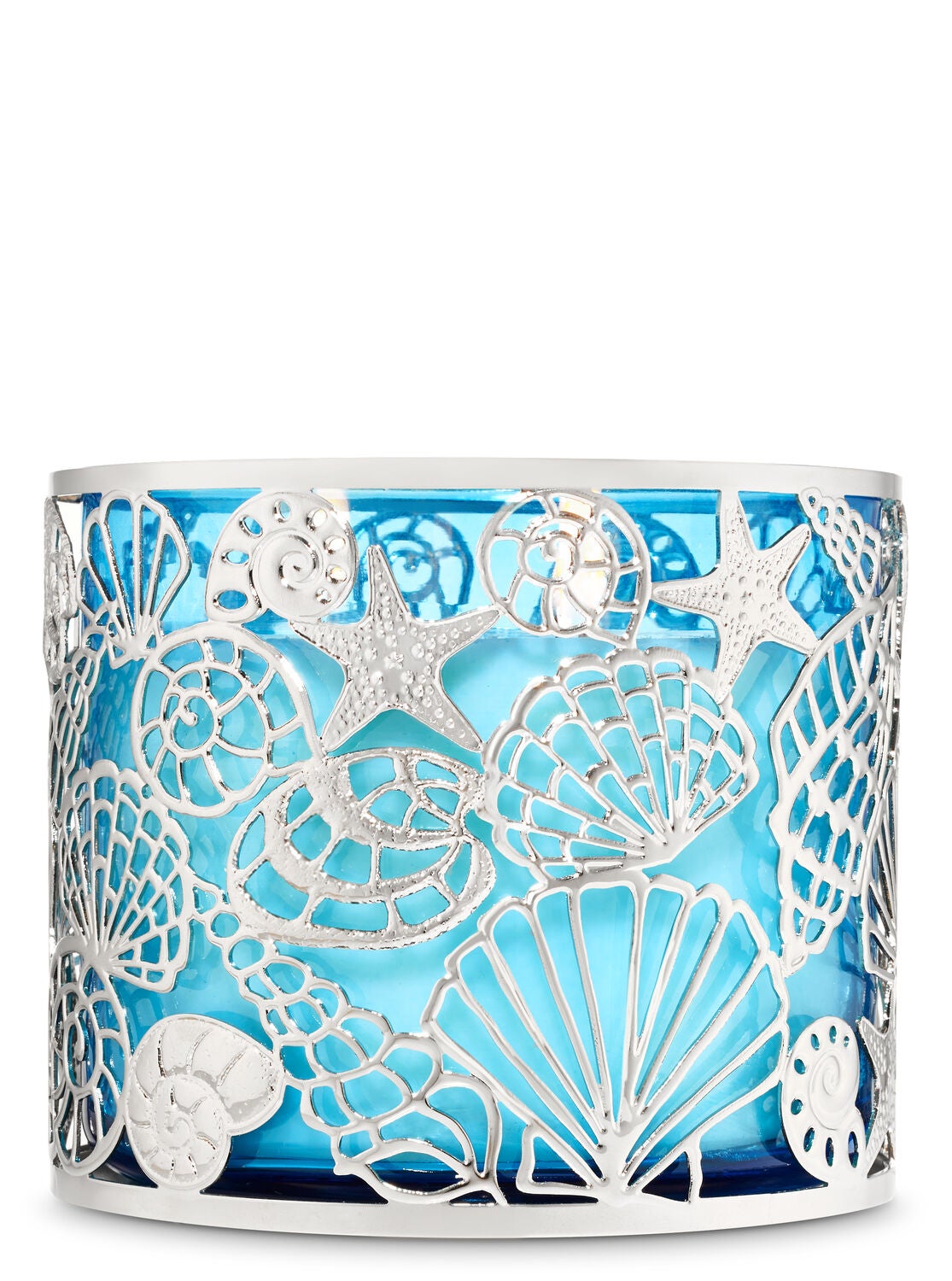 Sparkling Shells 3-Wick Candle Holder - Bath And Body Works