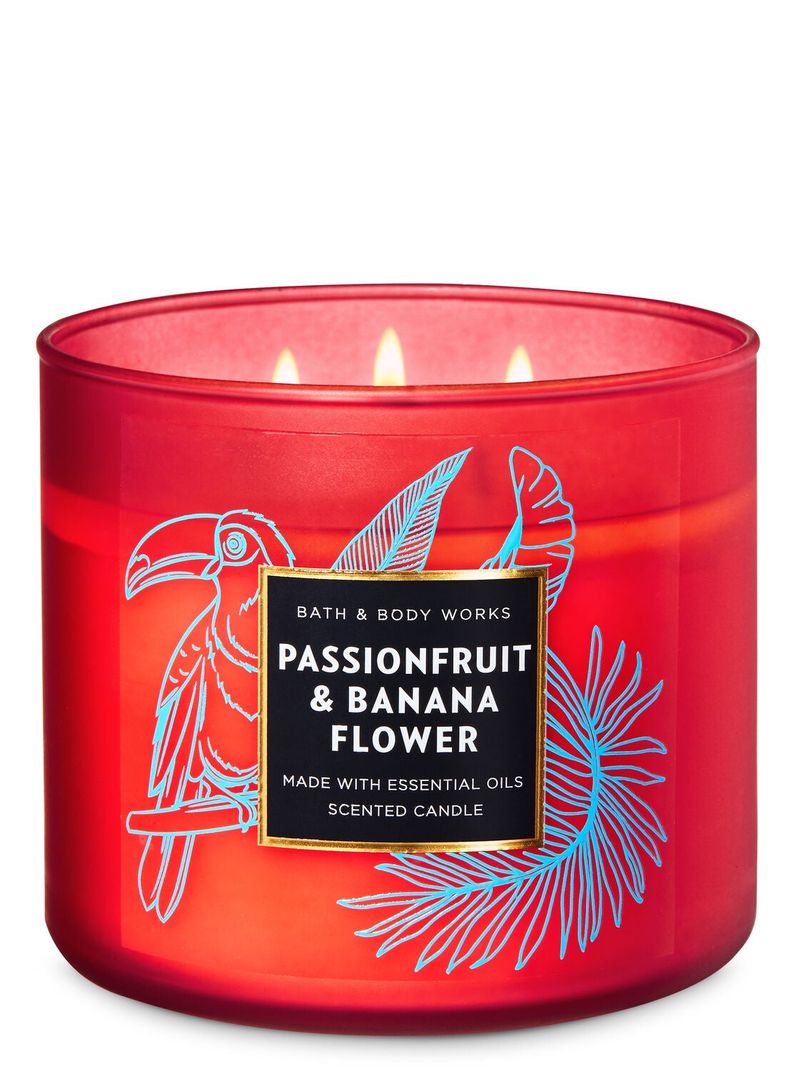 Passionfruit & Banana Flower 3-Wick Candle - Bath And Body Works