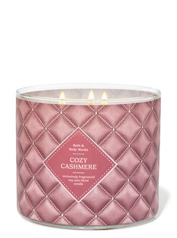 Cozy Cashmere 3-Wick Candle  | Bath & Body Works