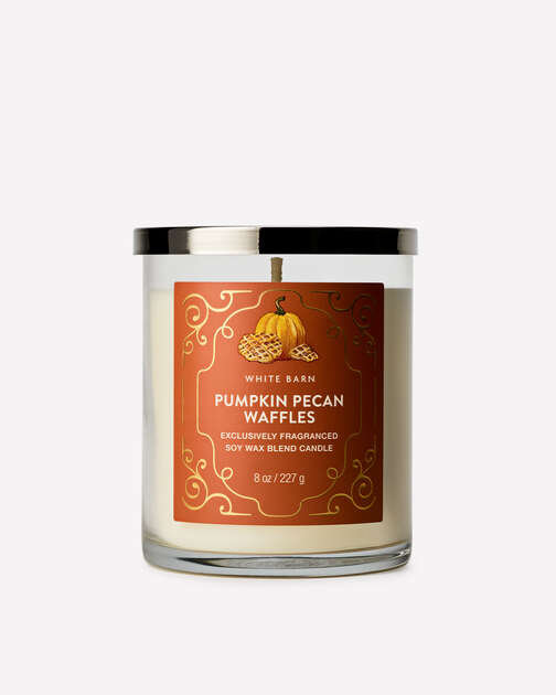 Pumpkin Pecan Waffles Single Wick Candle