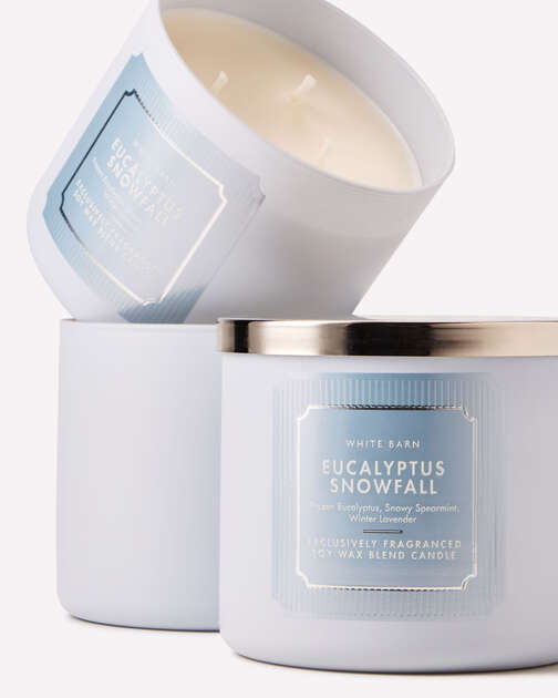 Eucalyptus Snowfall 3-Wick Candle