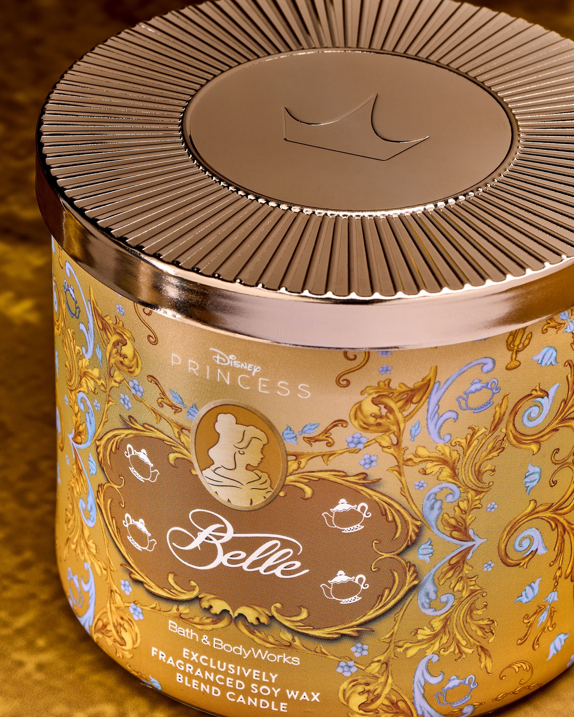 【BELLE】バスアンドボディーワークスxディズニー美女と野獣 Belle 3-Wick Candle | Bath & Body Works