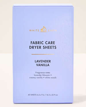 Lavender Vanilla Dryer Sheets
