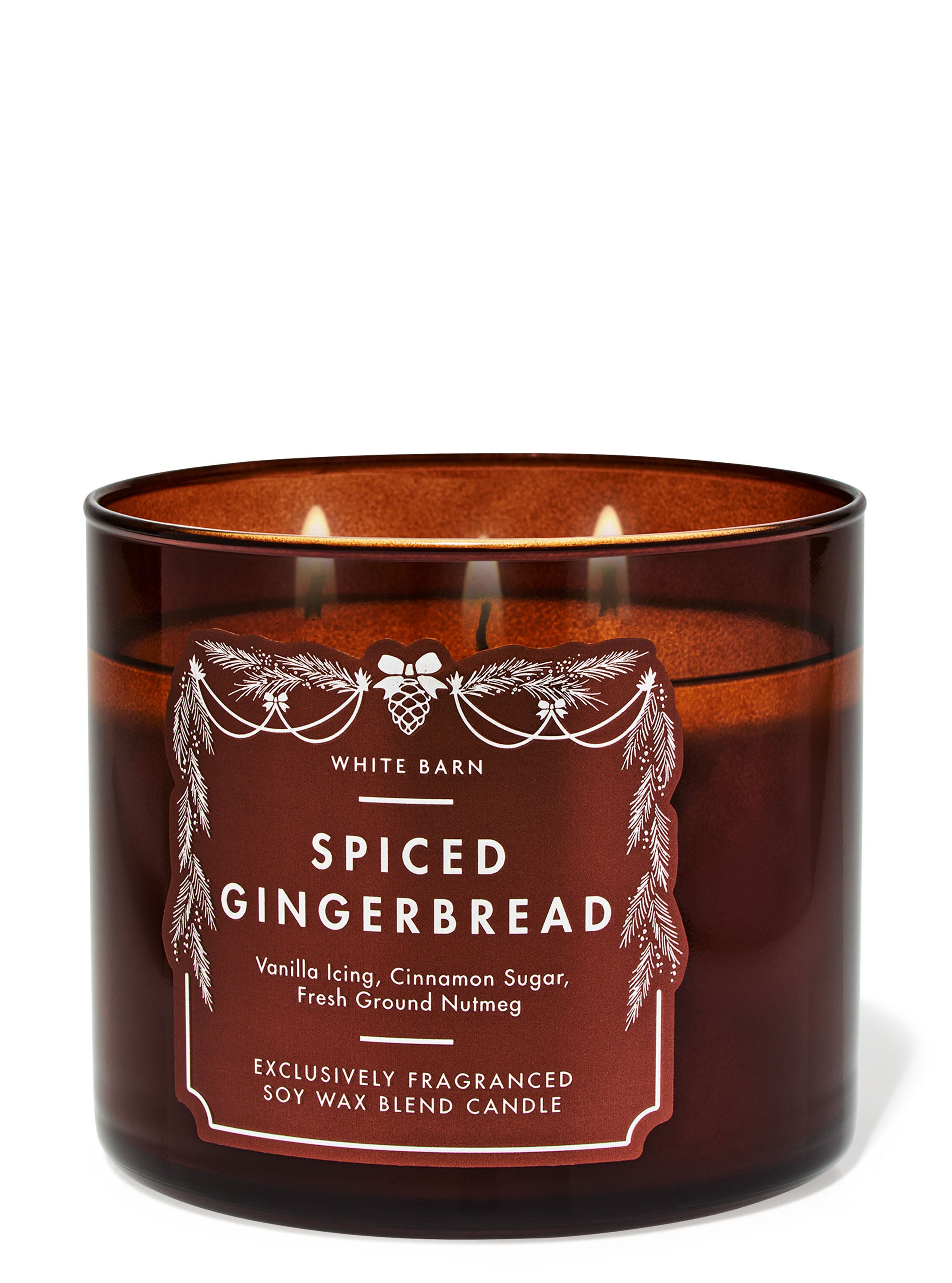Spiced Gingerbread 3-Wick Candle | Bath & Body Works