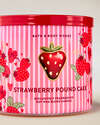 Strawberry Pound Cake 3-Wick Candle