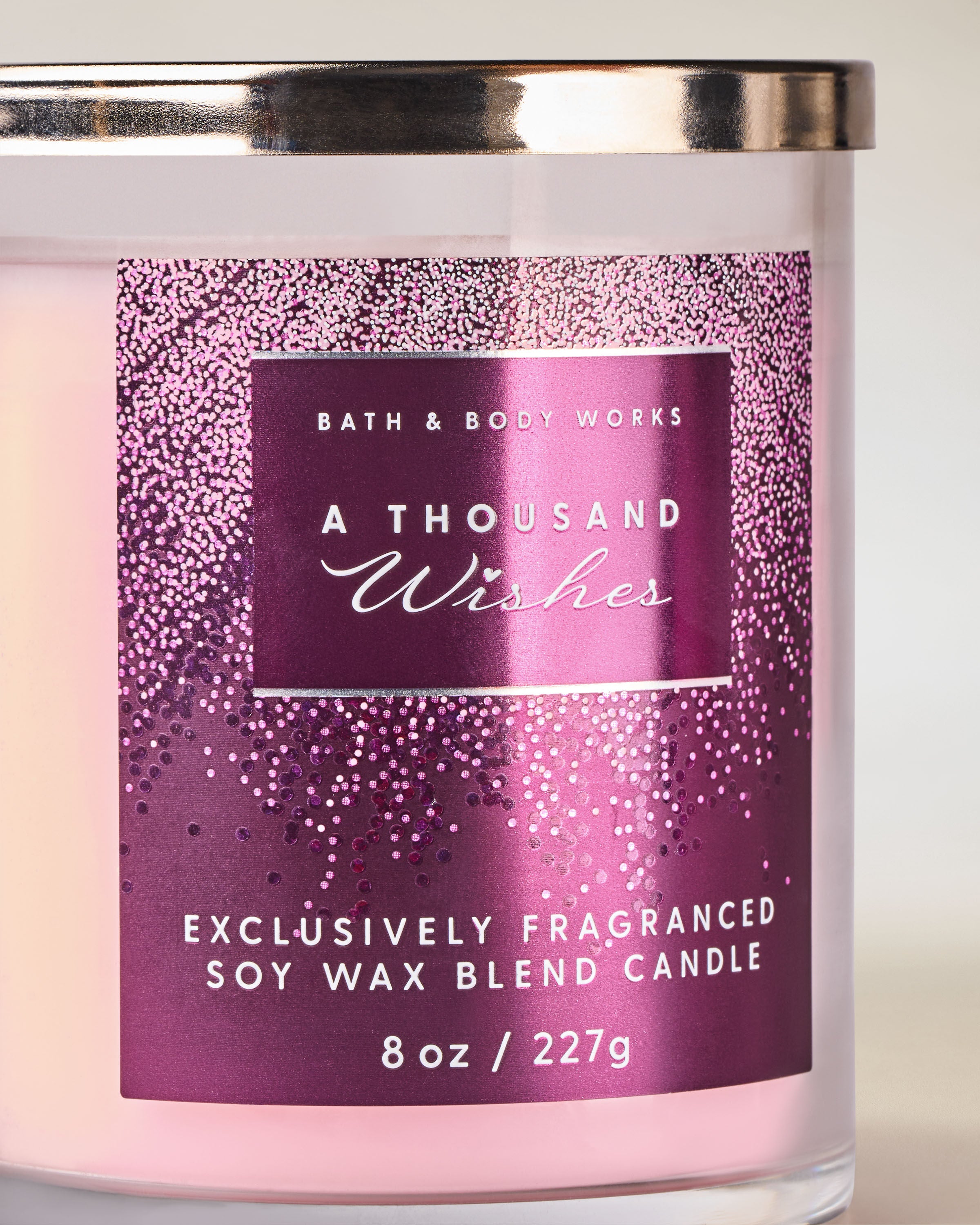 A Thousand Wishes Single Wick Candle | Bath & Body Works