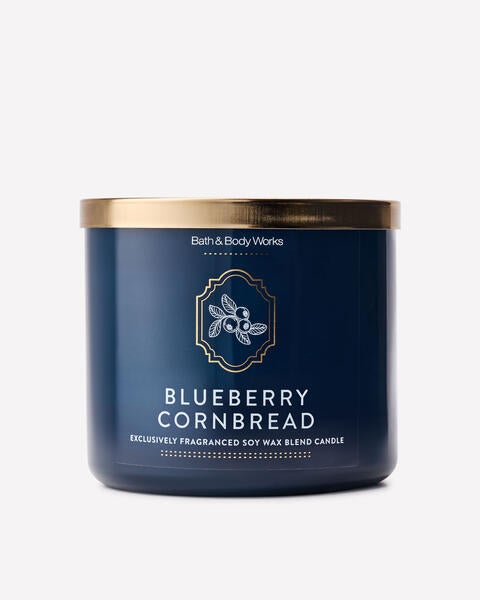 Blueberry Cornbread 3-Wick Candle