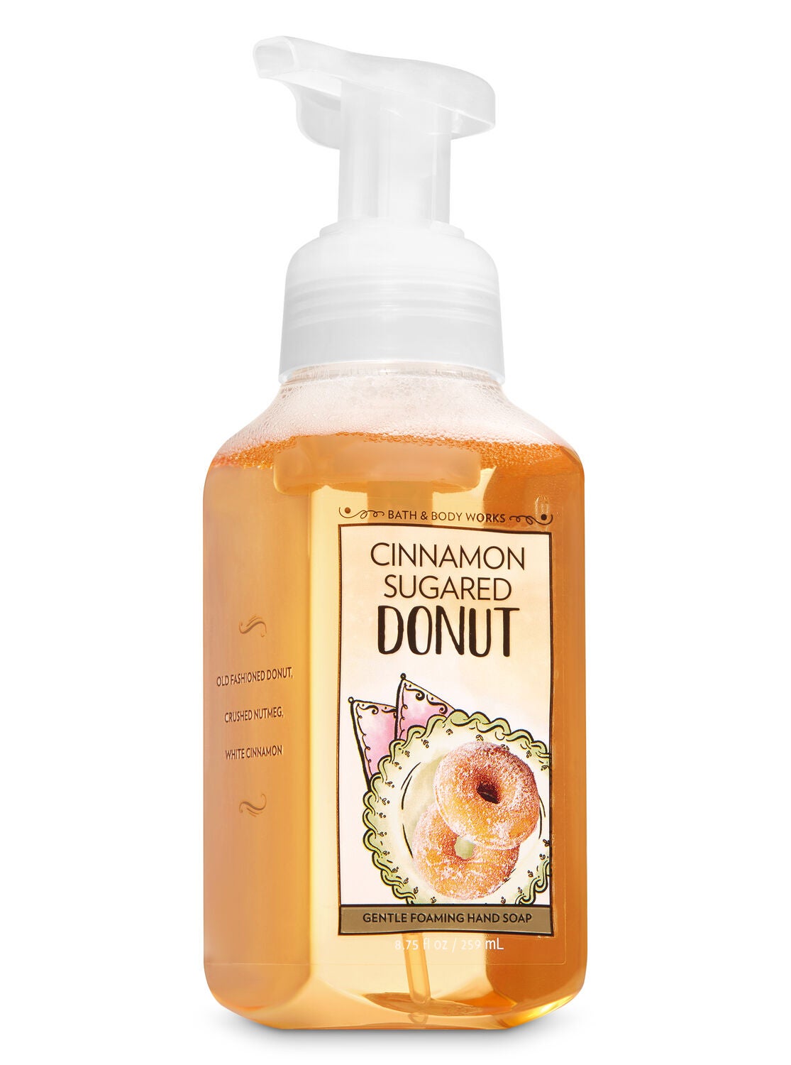 Cinnamon Sugared Donut Gentle Foaming Hand Soap - Bath And Body Works