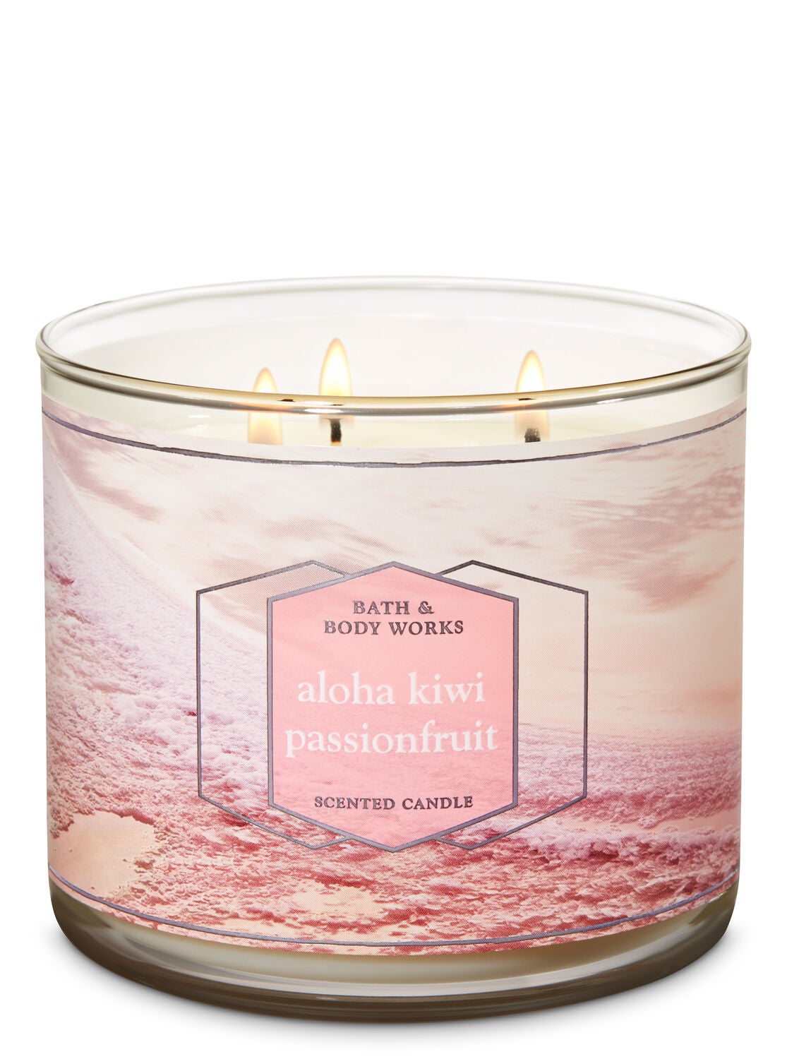 Aloha Kiwi Passionfruit 3-Wick Candle - Bath And Body Works