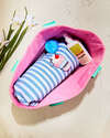 Pink Umbrella Tote Bag