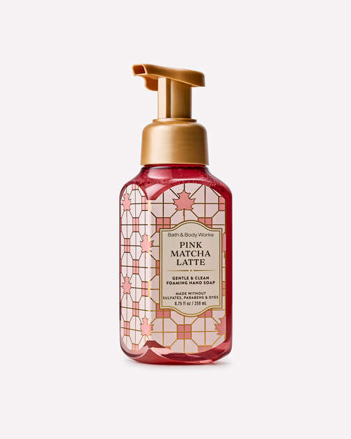 Pink Matcha Latte Gentle & Clean Foaming Hand Soap