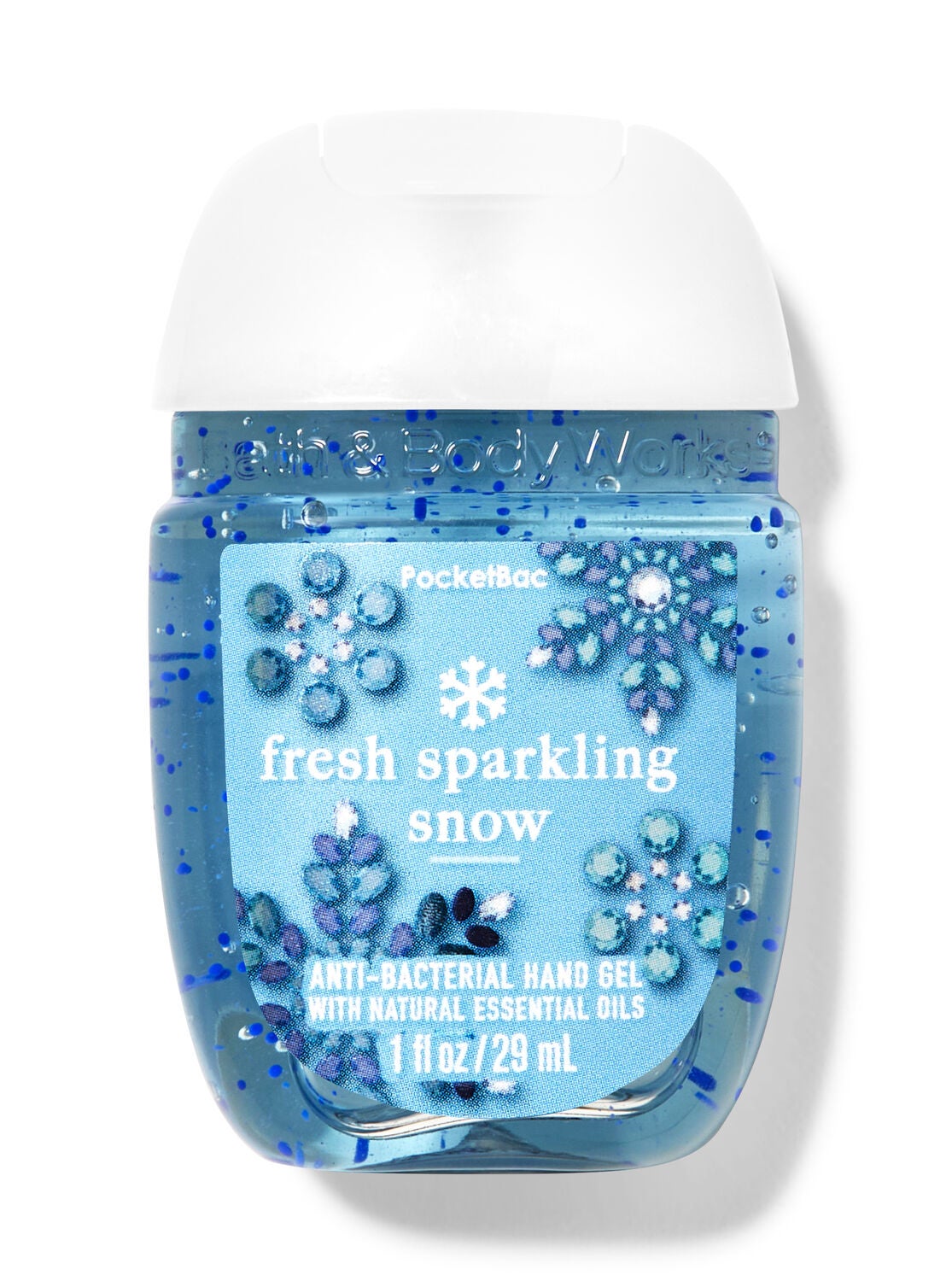 Fresh Sparkling Snow PocketBac Hand Sanitizer Bath Body Works