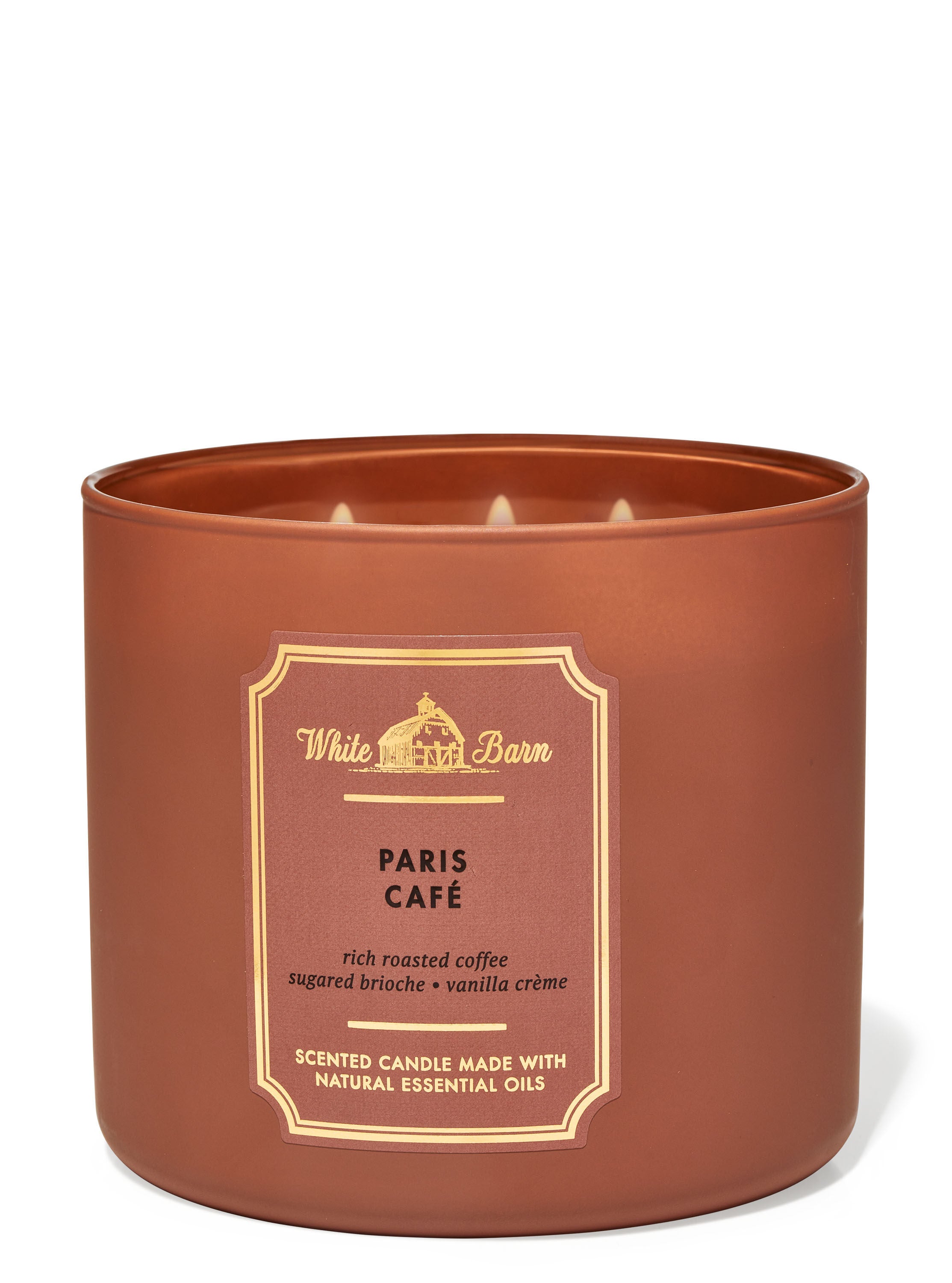 Paris Café 3-Wick Candle
