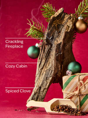 Christmas Cabin 3-Wick Candle